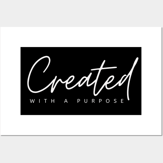 Created With A Purpose Wall Art by TheChristianStore